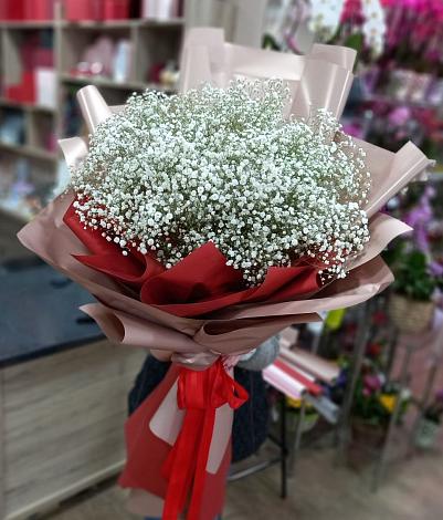 Букет цветов из: Гипсофила в Джубге