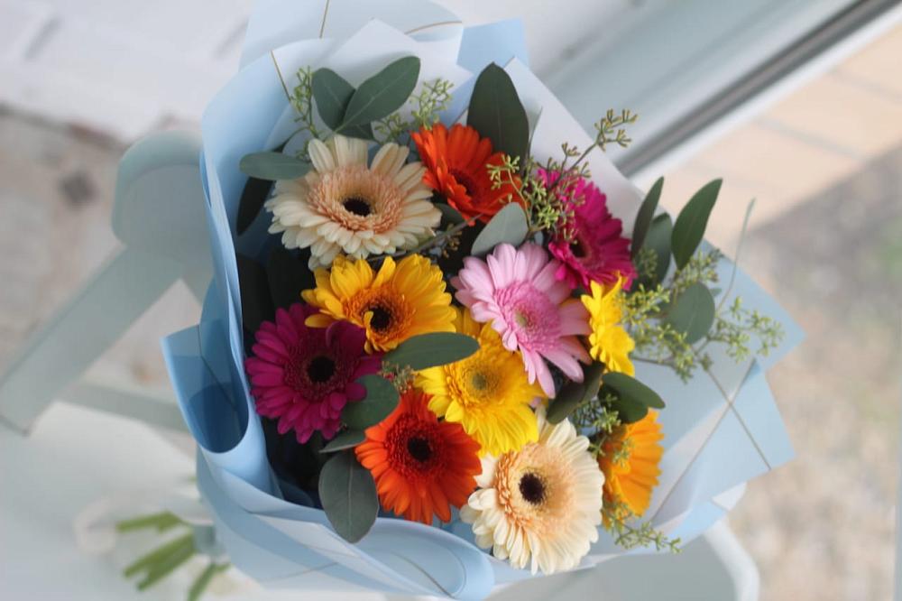 Букет цветов из: Герберы в Джубге