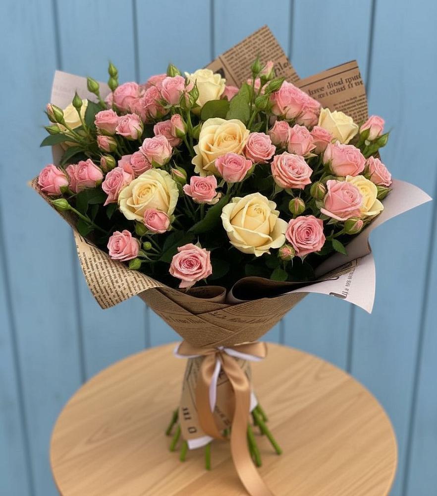 Букет цветов из: Розы в Джубге