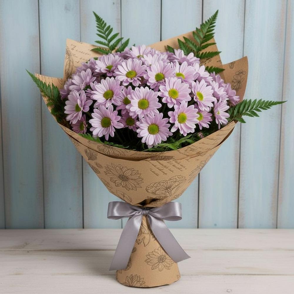 Букет цветов из: Хризантемы в Джубге