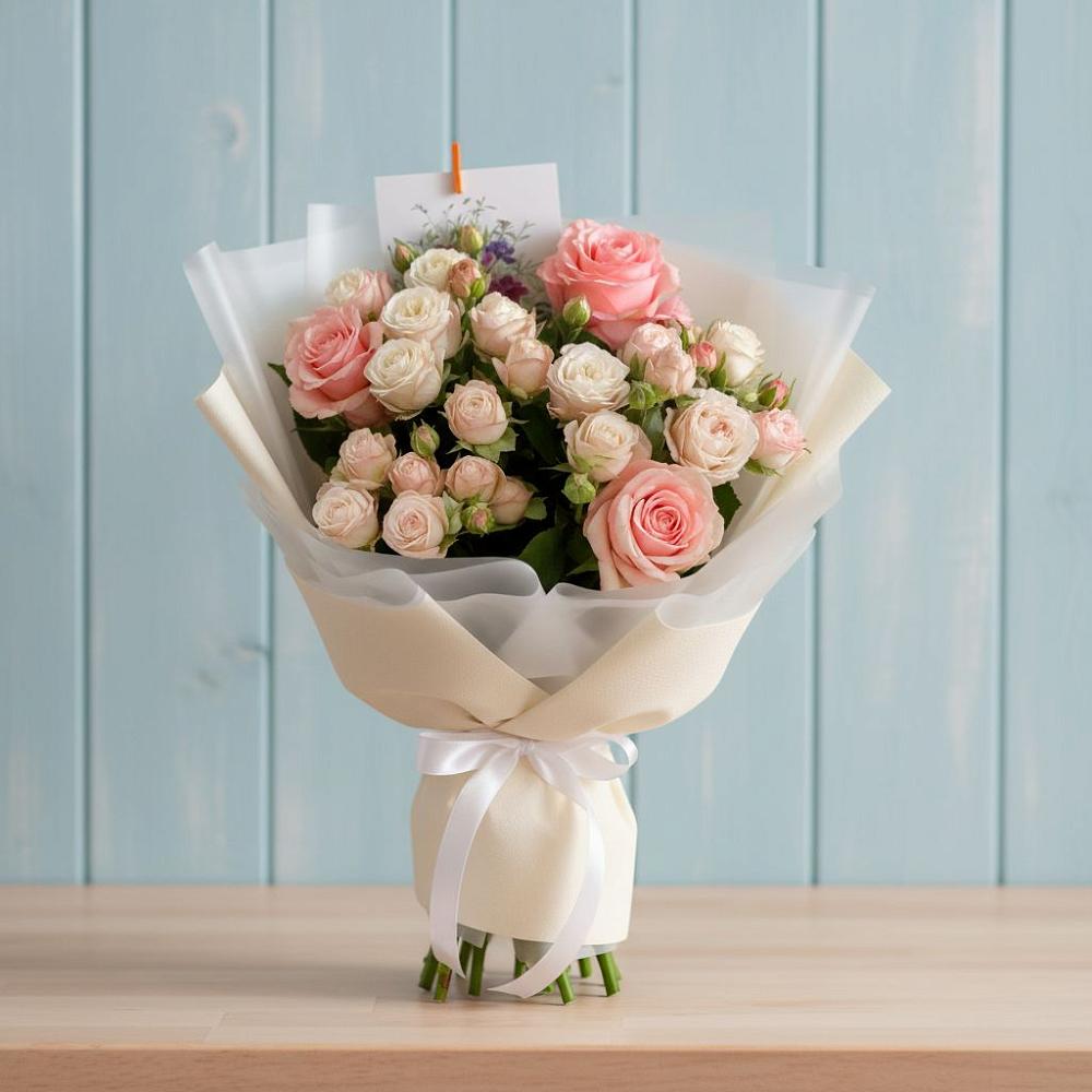 Букет цветов из: Розы в Джубге