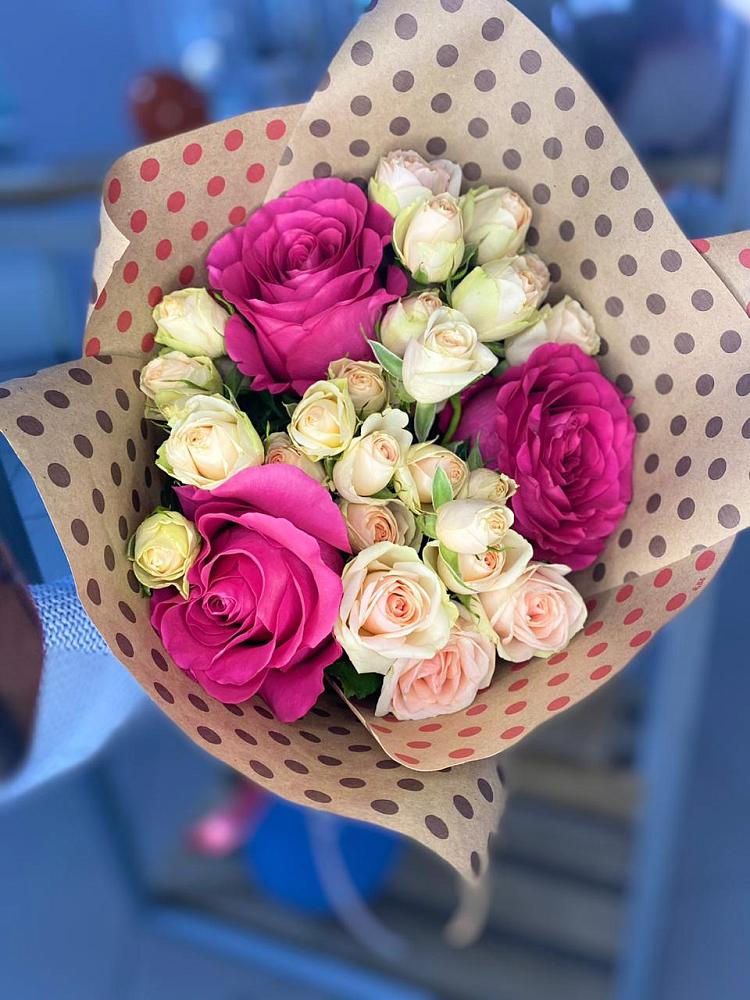 Букет цветов из: Розы в Джубге