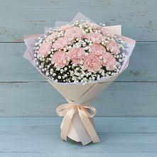 Букет цветов из:  Гвоздики #REPLACE_PRED# Джубге