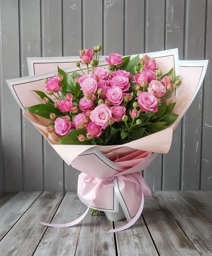 Букет Розовый кустик в Джубге