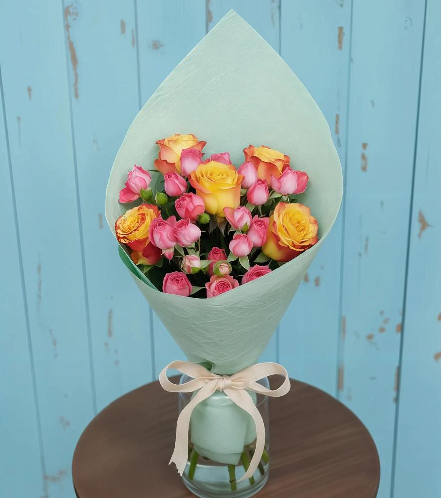 Букет цветов из: Розы в Джубге