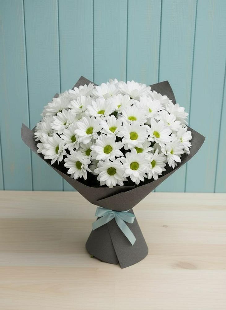 Букет цветов из: Хризантемы в Джубге
