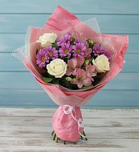 Букет цветов из:  Герберы в Джубге