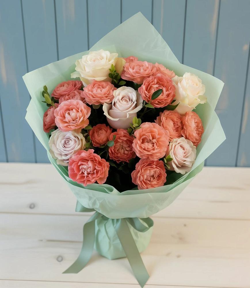 Букет цветов из: Розы в Джубге