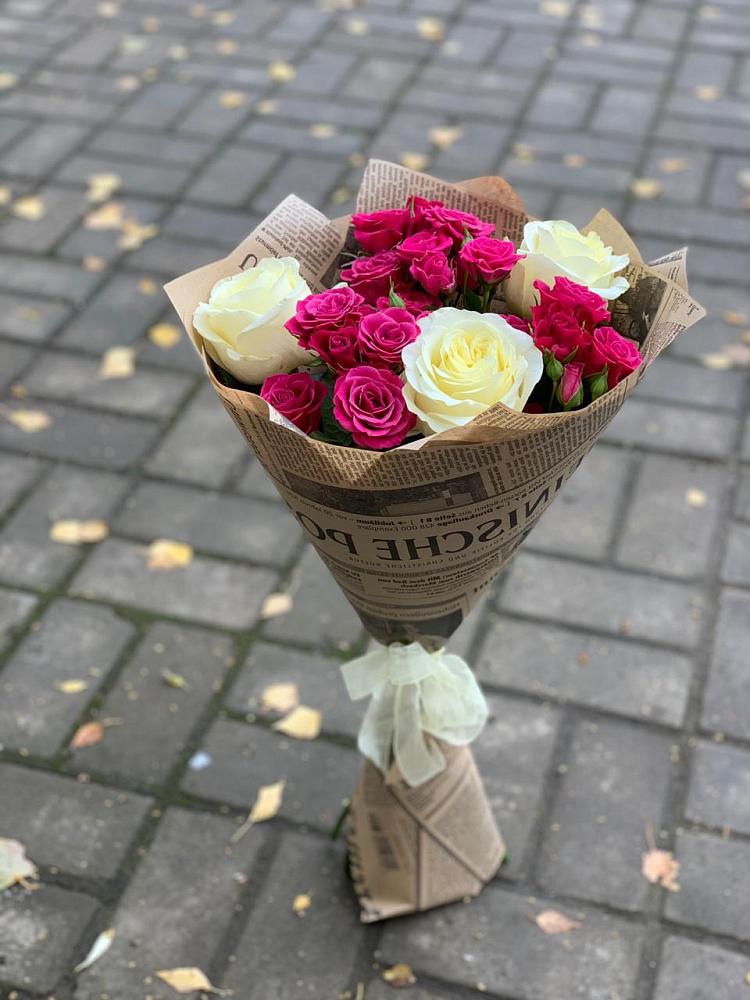 Букет цветов из: Розы в Джубге